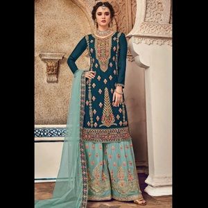 Brand new Palazzo Sharara Salwar Kameez suit
